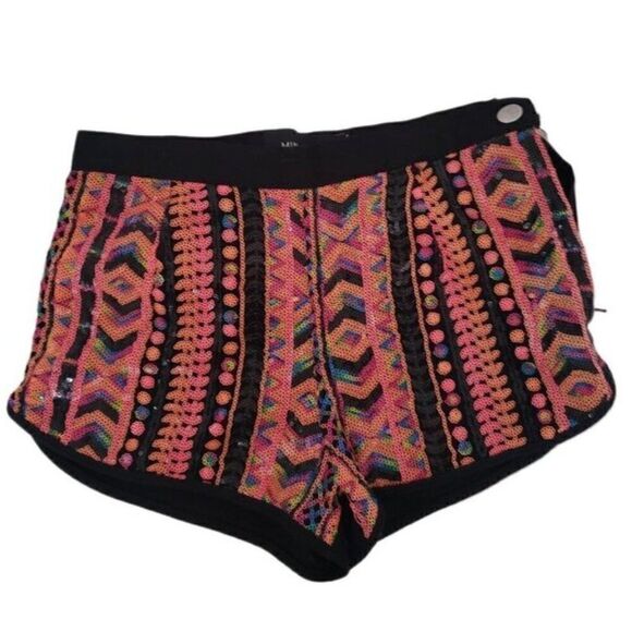 Minkpink Multi-Color Sequin Shorts - Picture 1 of 5